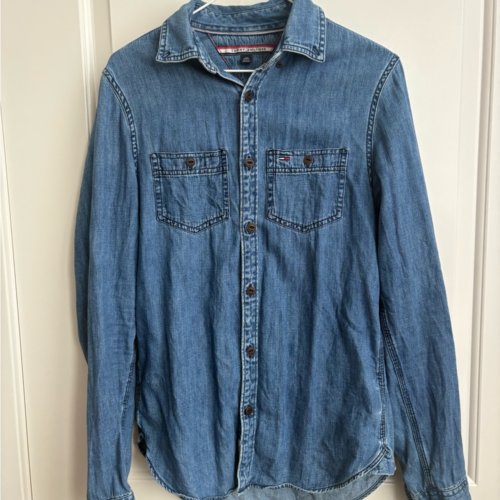 Tommy Hilfiger Light Blue Denim Shirt